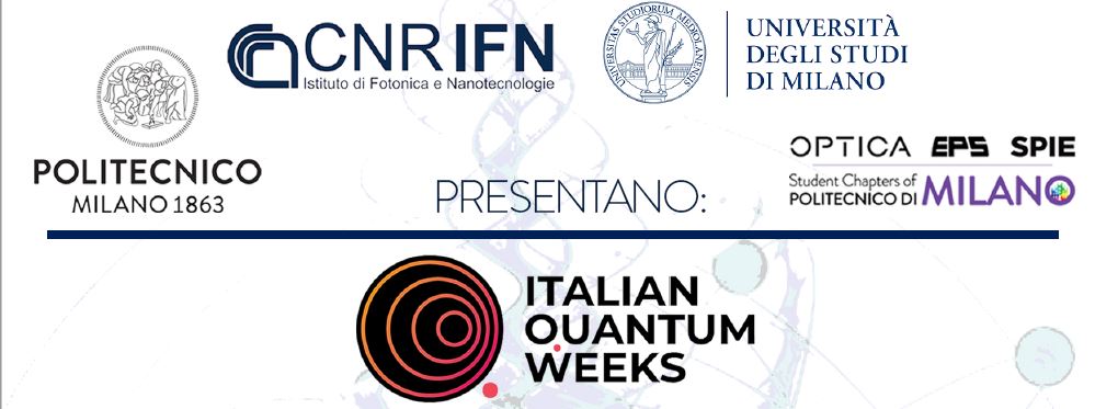 Italian Quantum Weeks 2022
